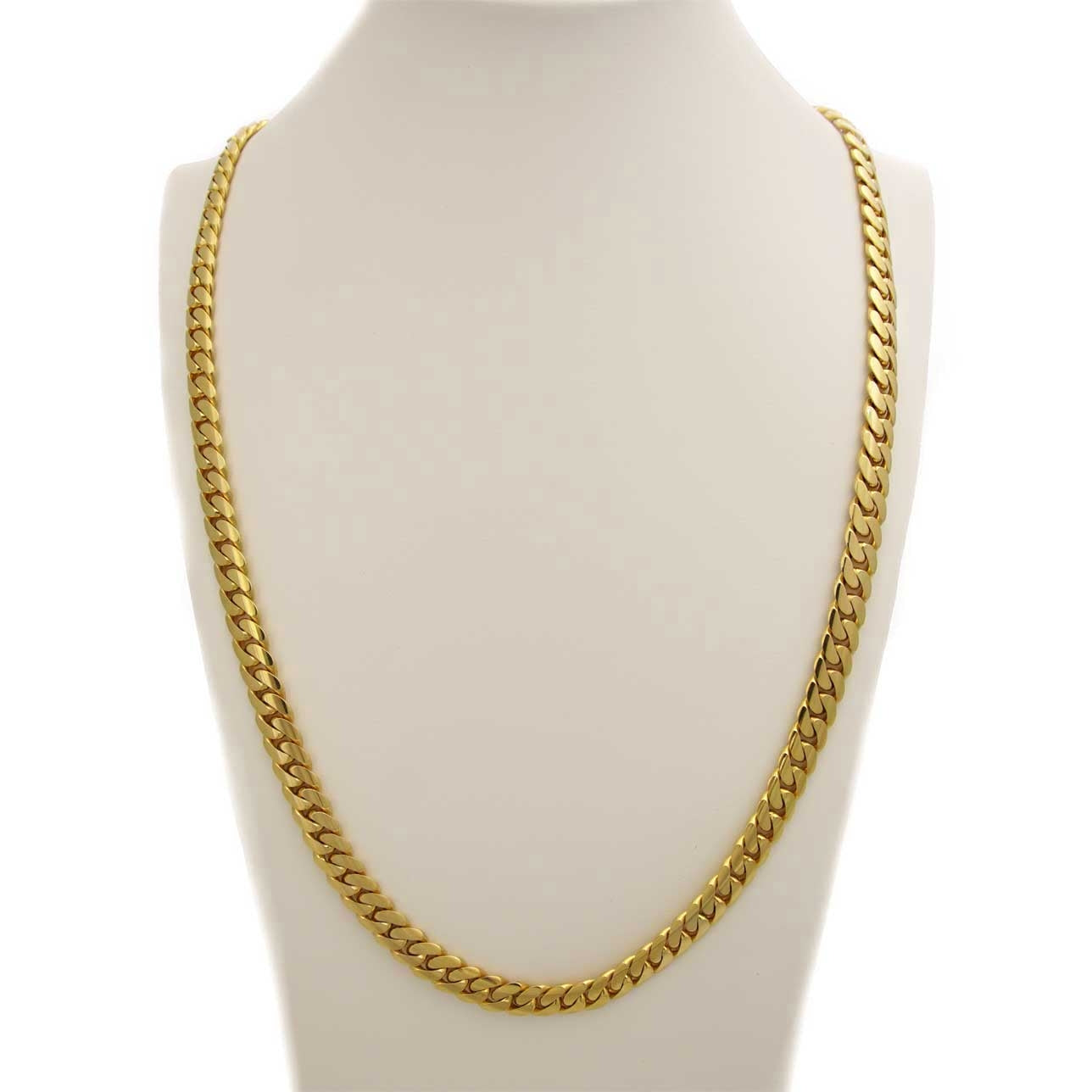 8 MM Rose Gold Cuban Link Bracelet (10k Gold) THIN – goldfevermiami